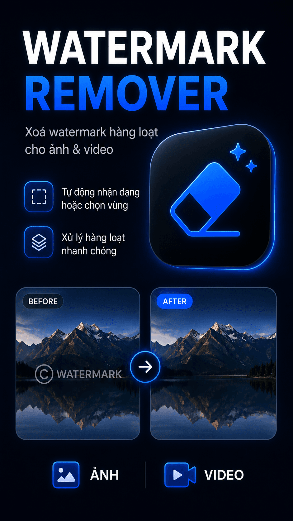 Watermark Remover – Strip Logos From Images & Videos In Bulk